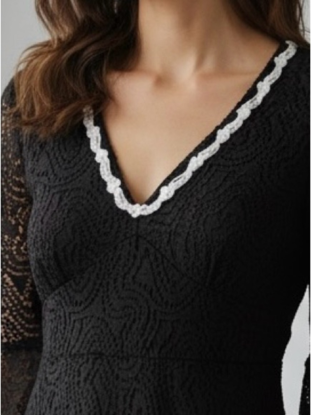 Trina Turk crochet dress